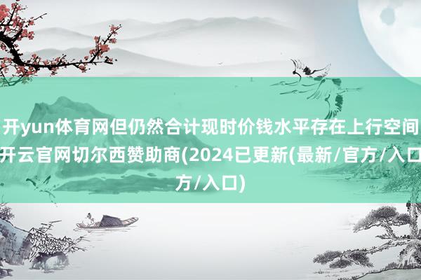 开yun体育网但仍然合计现时价钱水平存在上行空间-开云官网切尔西赞助商(2024已更新(最新/官方/入口)