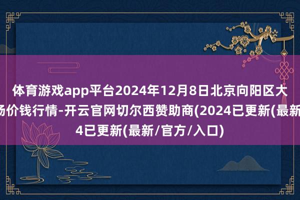 体育游戏app平台2024年12月8日北京向阳区大洋路抽象商场价钱行情-开云官网切尔西赞助商(2024已更新(最新/官方/入口)