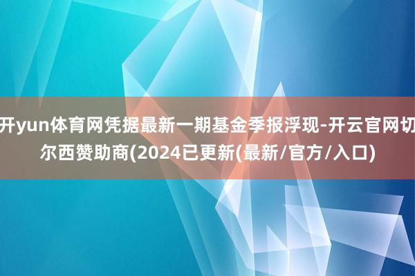开yun体育网凭据最新一期基金季报浮现-开云官网切尔西赞助商(2024已更新(最新/官方/入口)